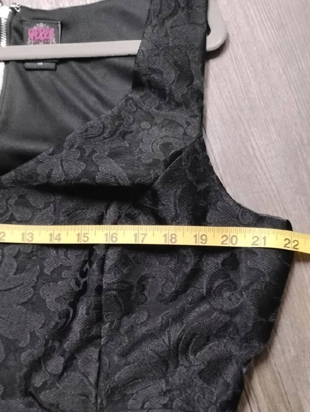 torrid Black Floral Lace V-Neck Midi Dress - Picture 11 of 15